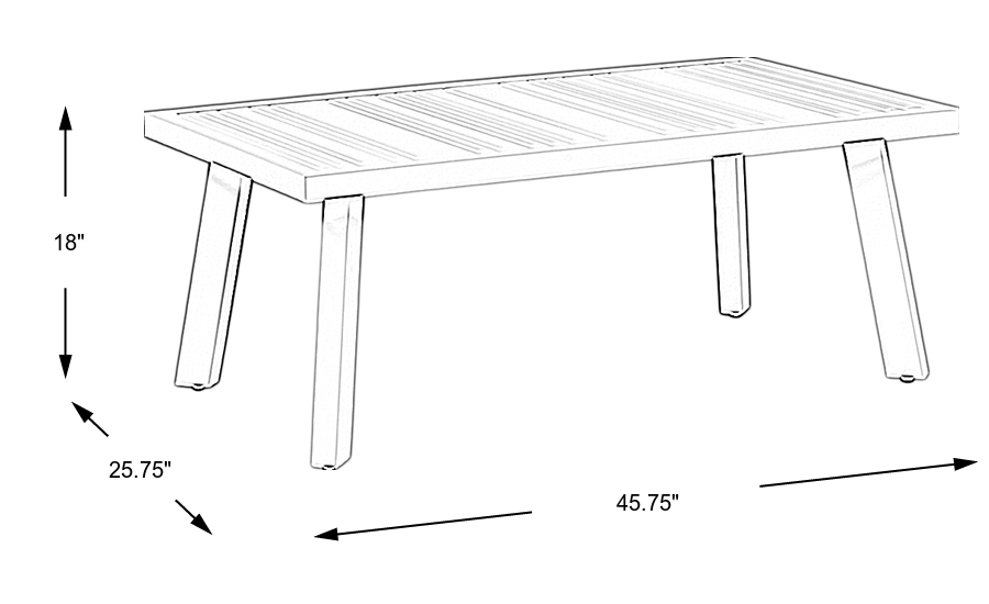 Dimension Image. Please refer to the Dimension Tab on this page for dimension details.