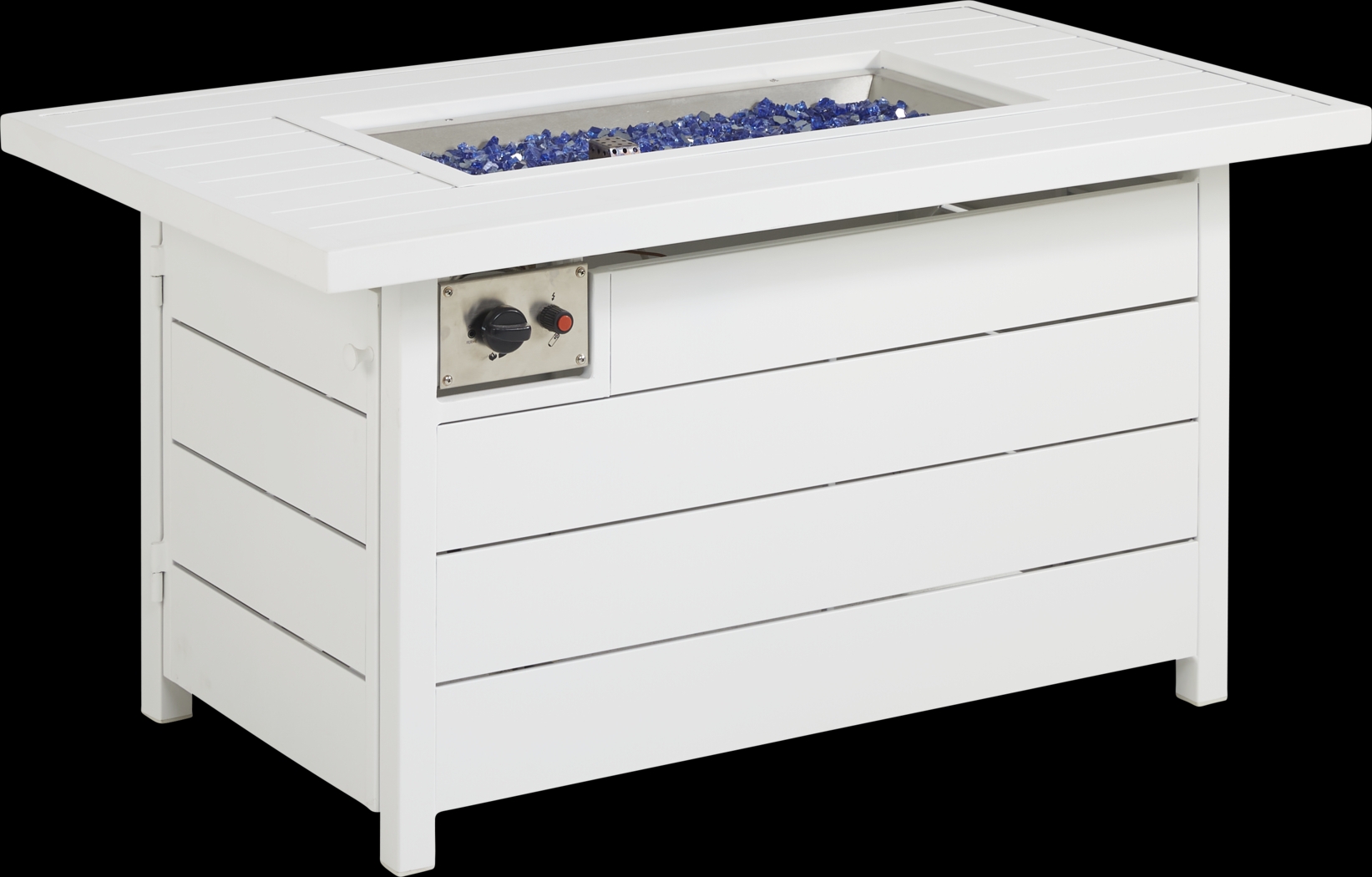 Acadia White Outdoor Fire Pit - Thumbnail - Image 2