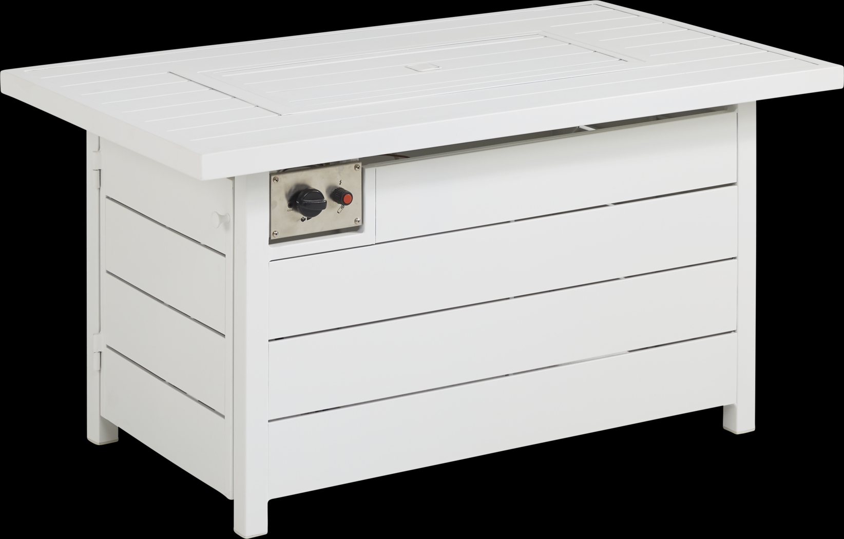 Acadia White Outdoor Fire Pit - Thumbnail - Image 3