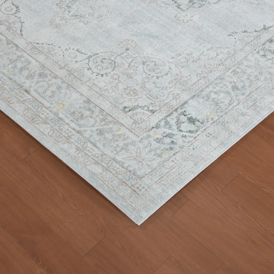 Acara Light Blue 9' x 13' Rug - Thumbnail - Image 6