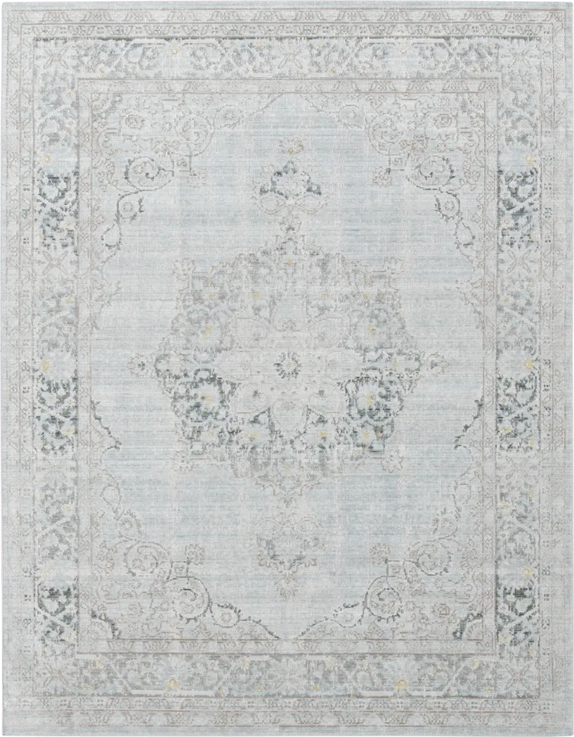 Acara Light Blue 9' x 13' Rug - Thumbnail - Image 1