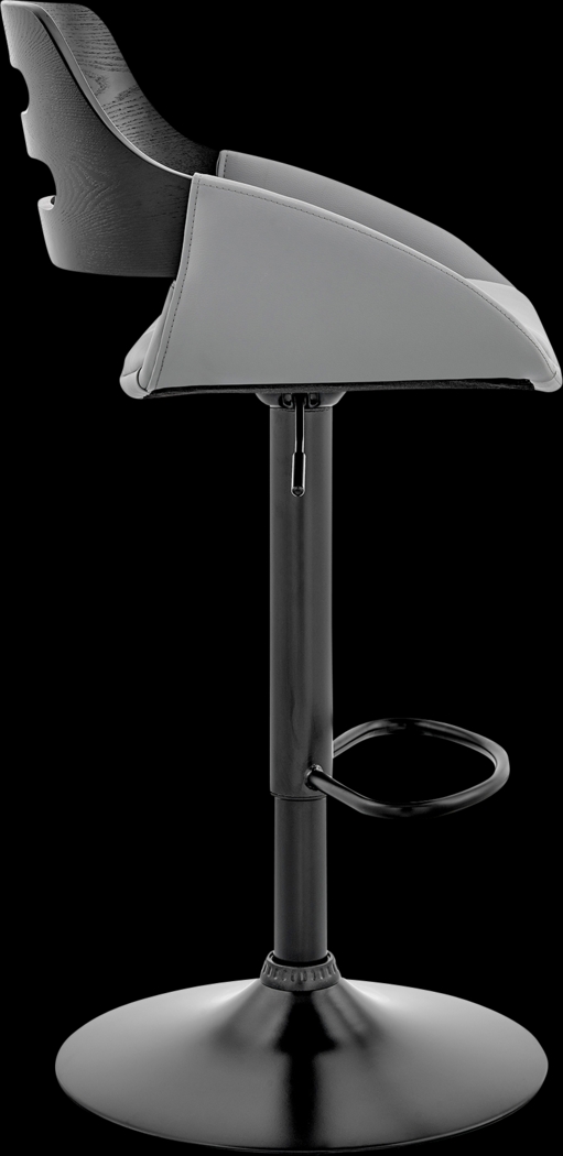 Accencon Gray Barstool - Thumbnail - Image 4