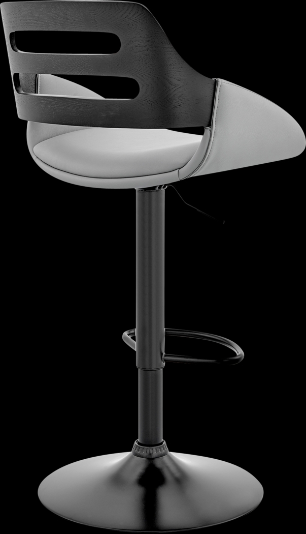 Accencon Gray Barstool - Thumbnail - Image 5