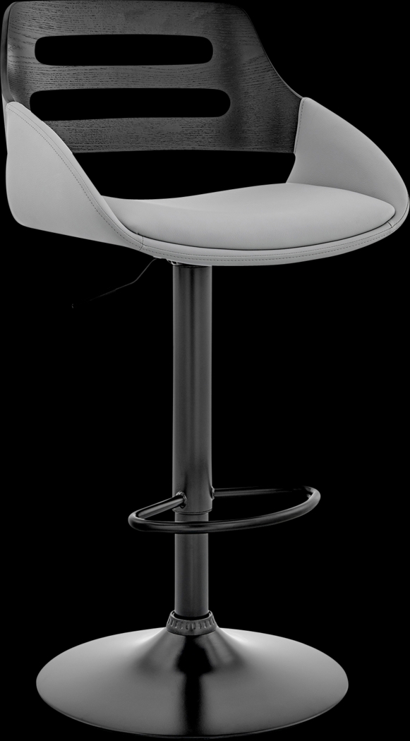 Accencon Gray Barstool - Thumbnail - Image 1