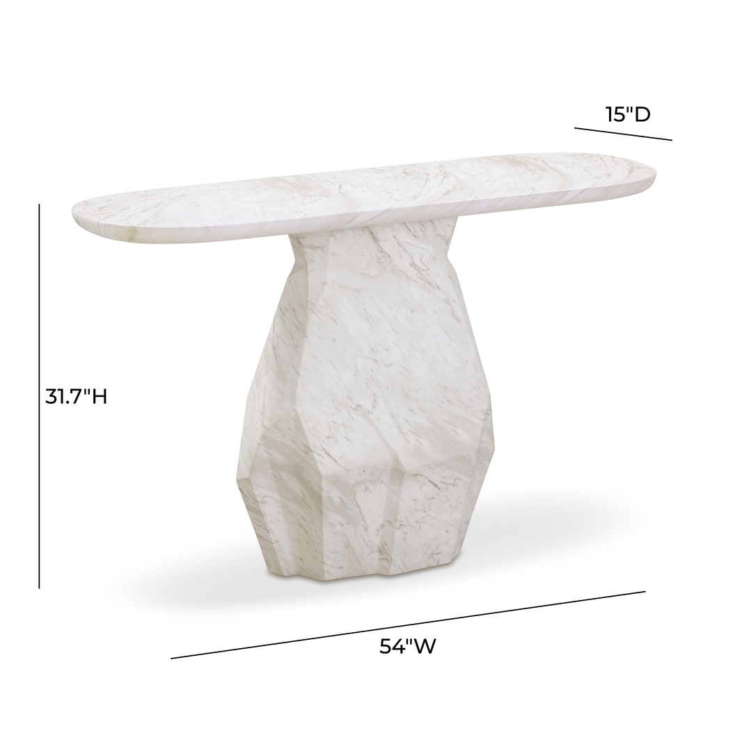 Accentgate White Console Table - Thumbnail - Image 7