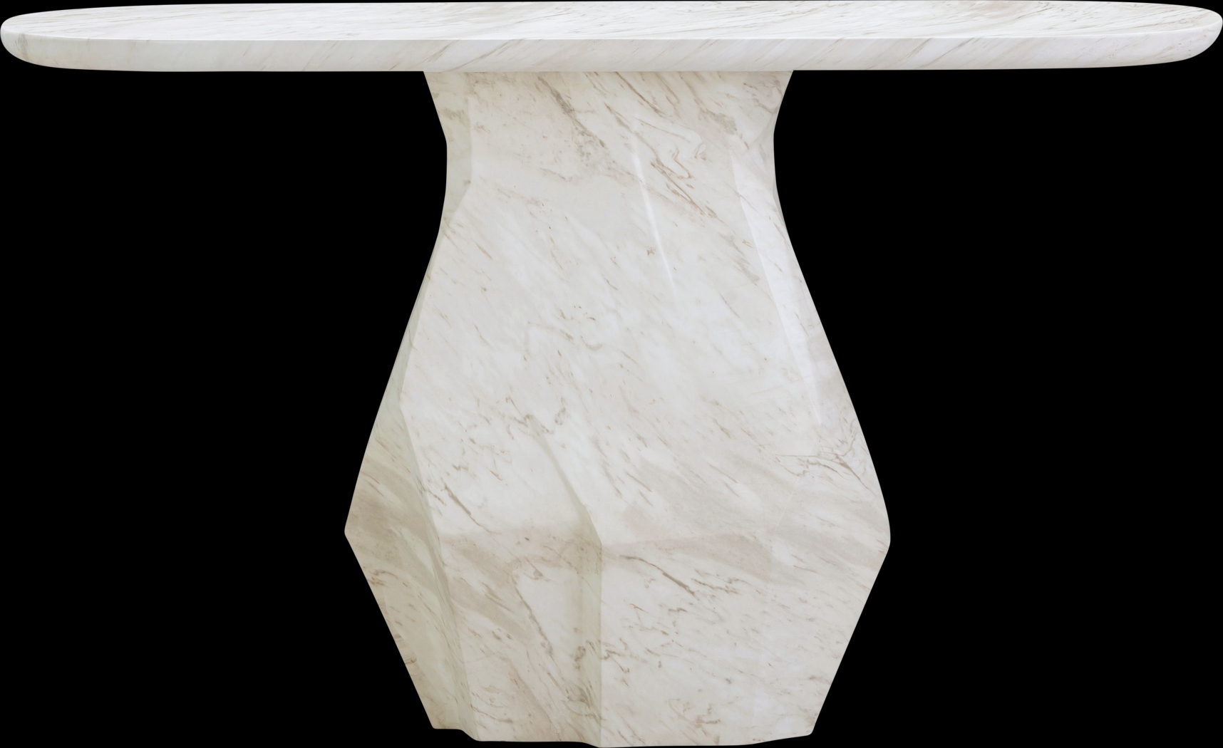Accentgate White Console Table - Thumbnail - Image 1