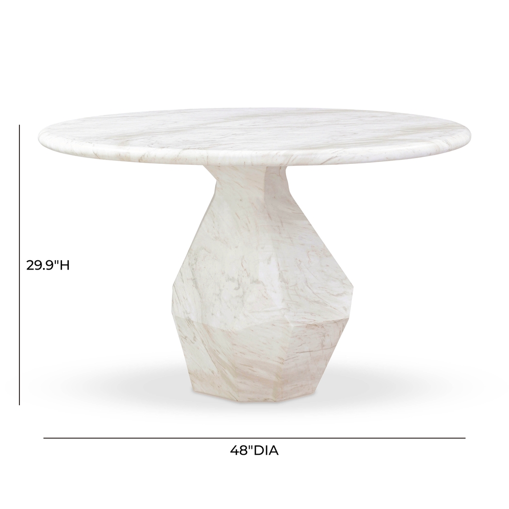 Accentgate White Dining Table - Thumbnail - Image 7