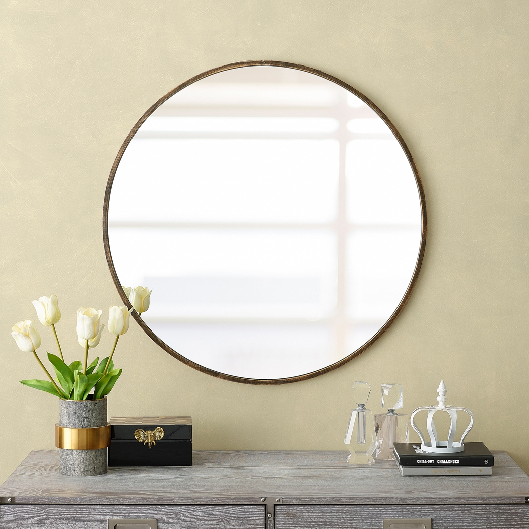 Accolyn Brass Mirror - Thumbnail - Image 4