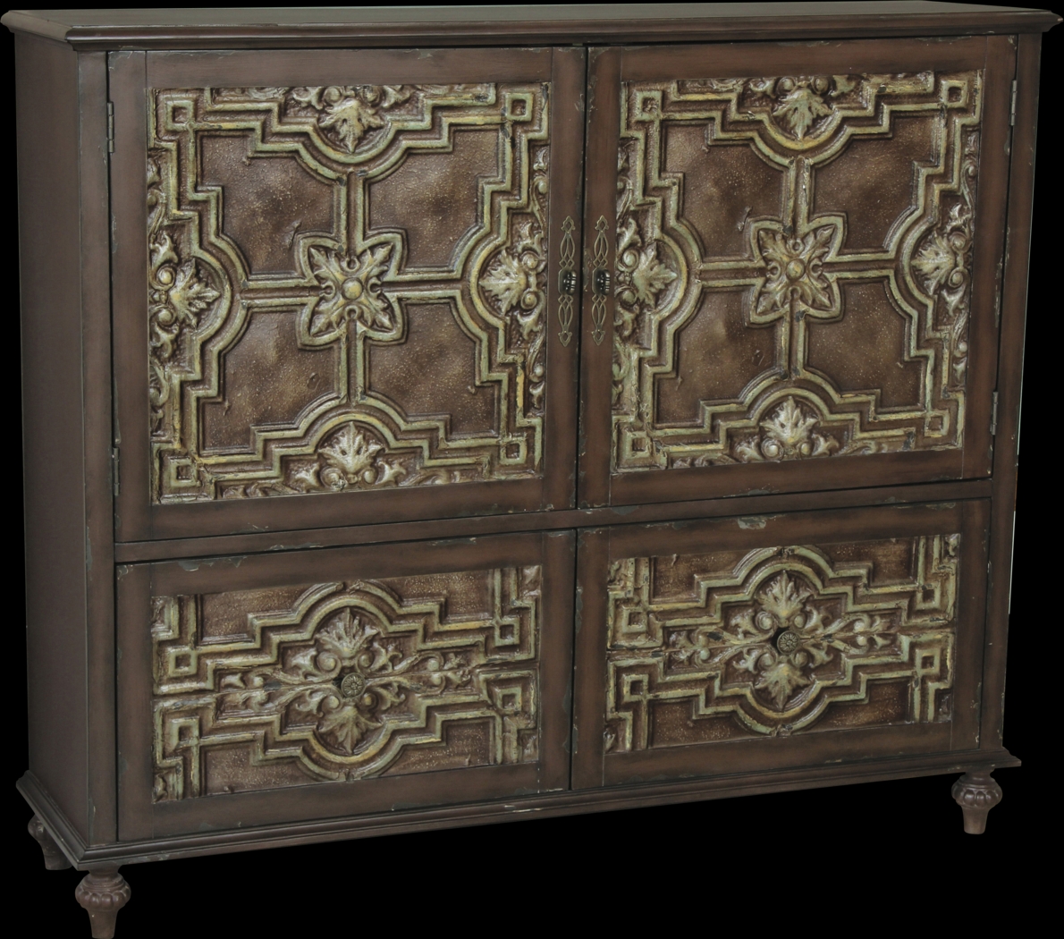 Accomack Brown Credenza - Thumbnail - Image 1