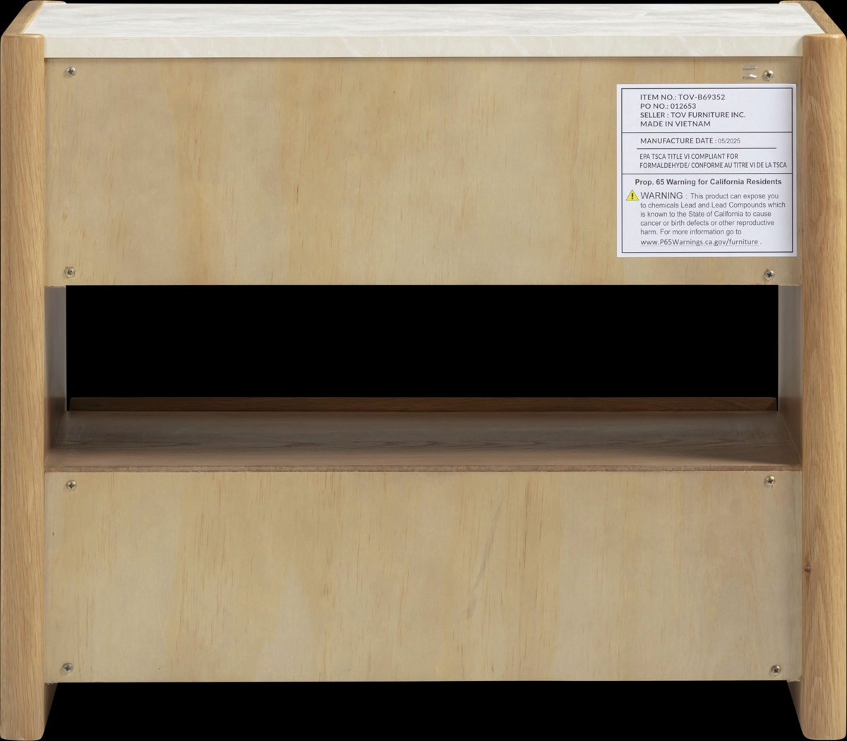 Acecloud Natural Nightstand - Thumbnail - Image 6