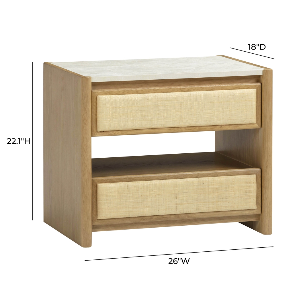 Acecloud Natural Nightstand - Thumbnail - Image 7