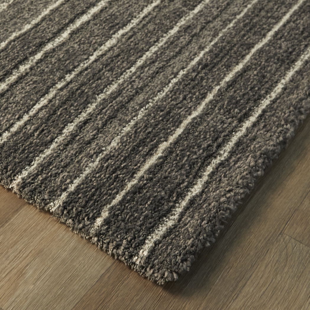 Acee Charcoal 7'10 x 10' Area Rug - Thumbnail - Image 3