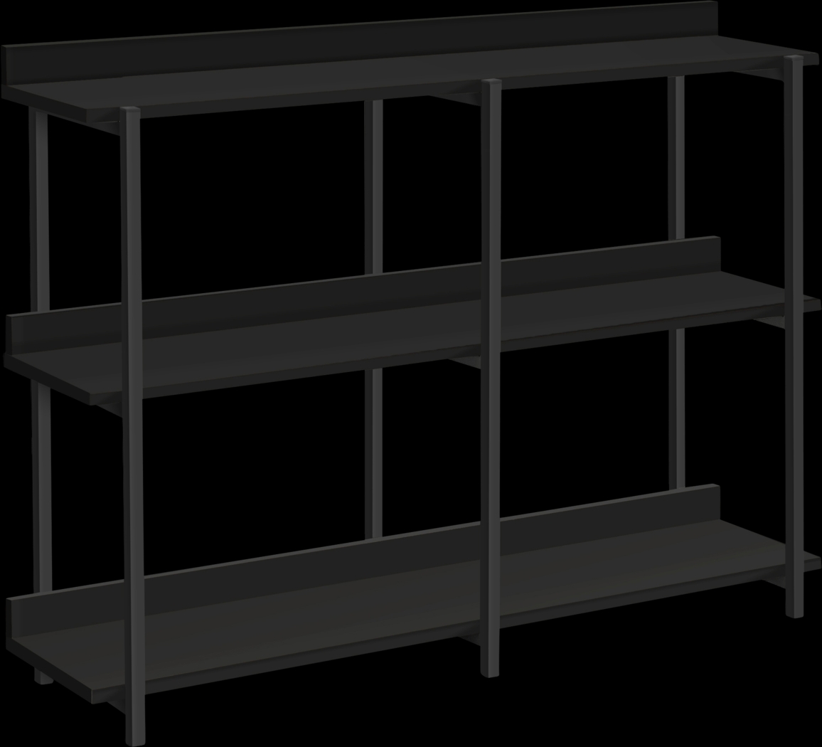 Acelia Black Console Table - Thumbnail - Image 1