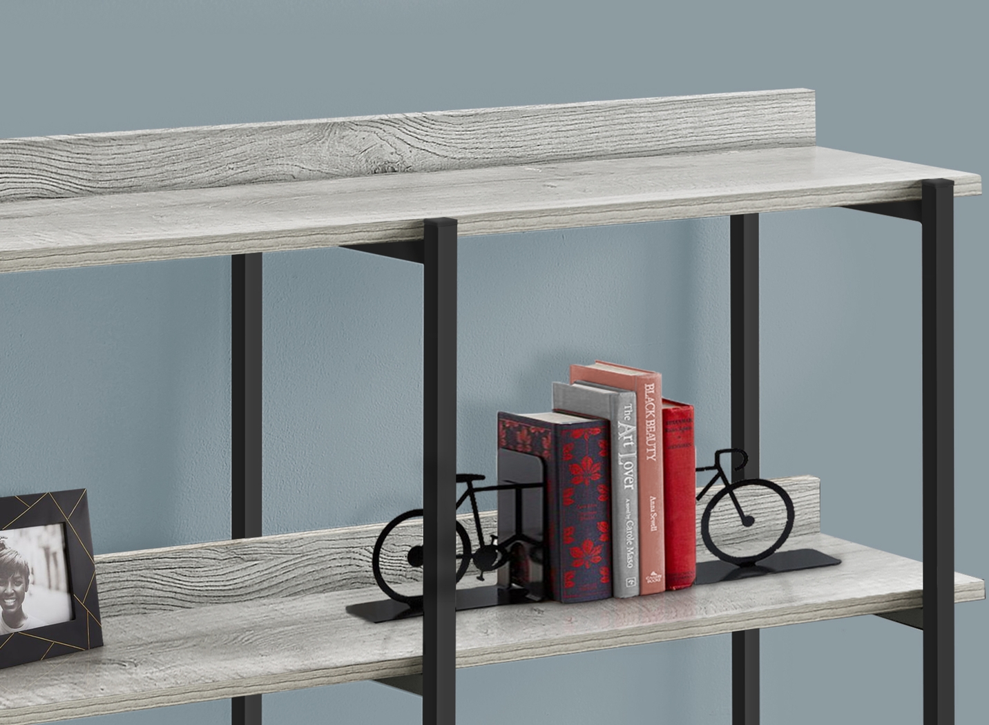 Acelia Gray Console Table - Thumbnail - Image 2