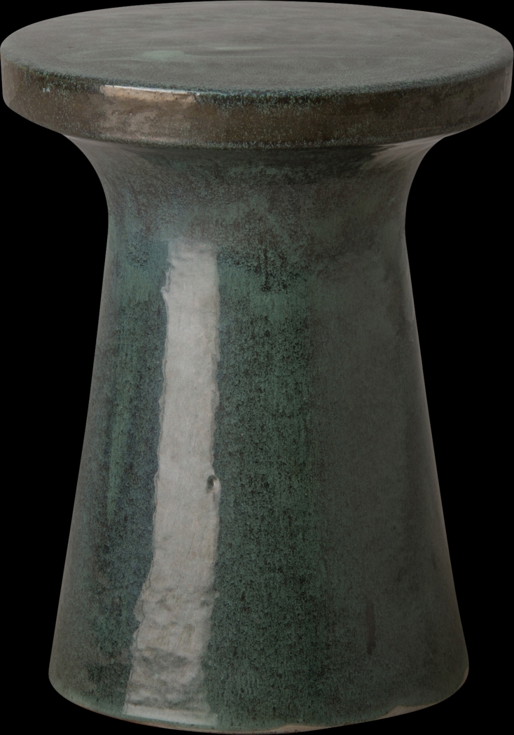 Acentala Green Outdoor Stool - Thumbnail - Image 1