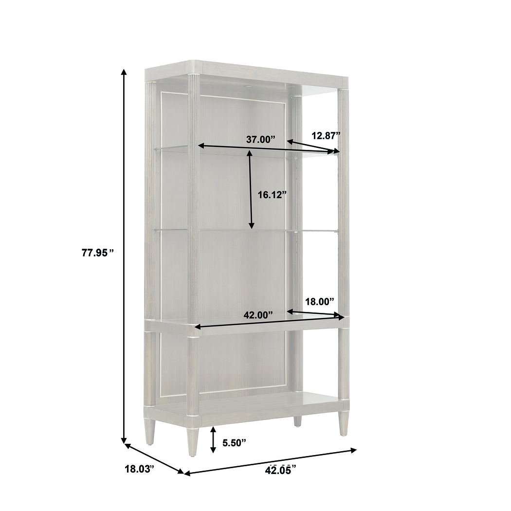 Acentube Brown Bookcase - Thumbnail - Image 3