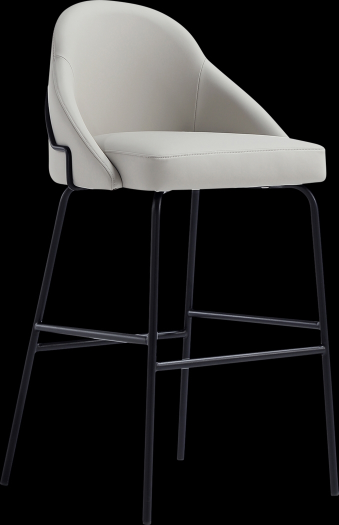 Acewalk I Gray Barstool - Thumbnail - Image 7