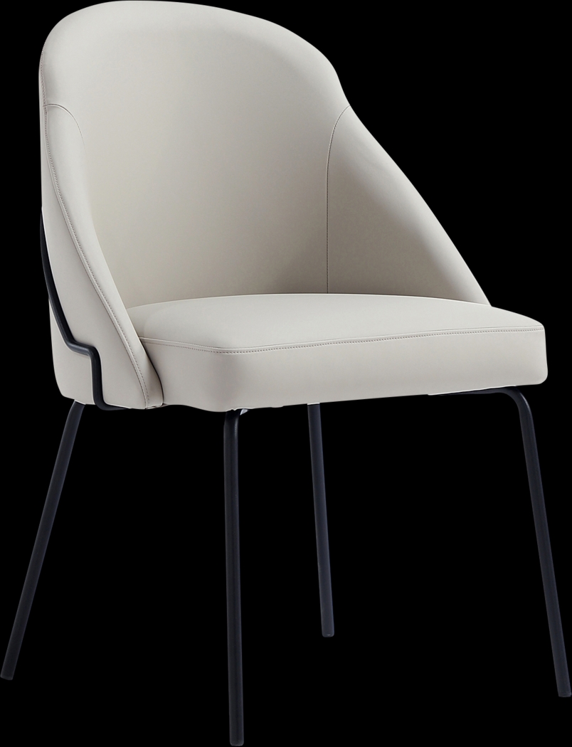 Acewalk I Gray Dining Chair - Thumbnail - Image 3