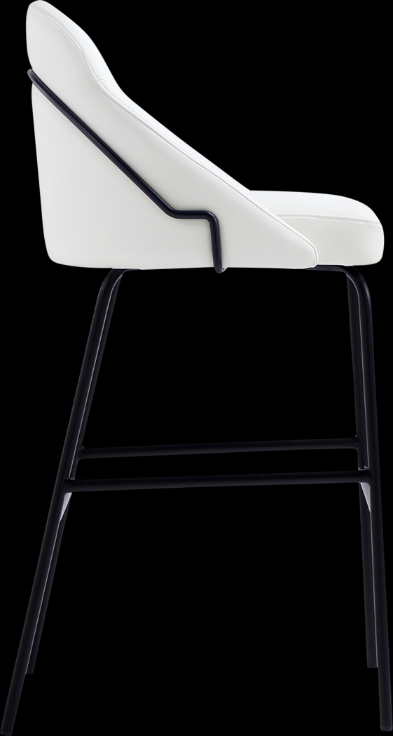 Acewalk I White Barstool - Thumbnail - Image 4