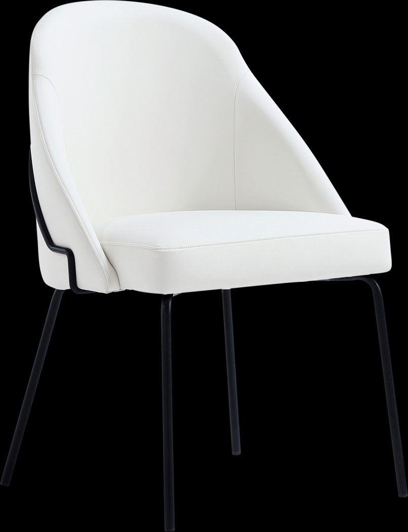 Acewalk I White Dining Chair - Thumbnail - Image 4