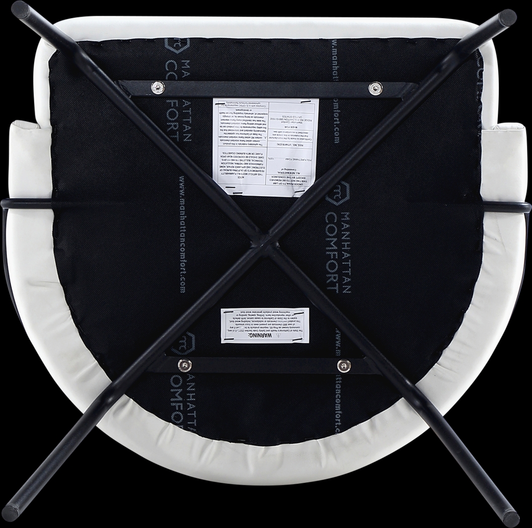 Acewalk I White Dining Chair - Thumbnail - Image 7