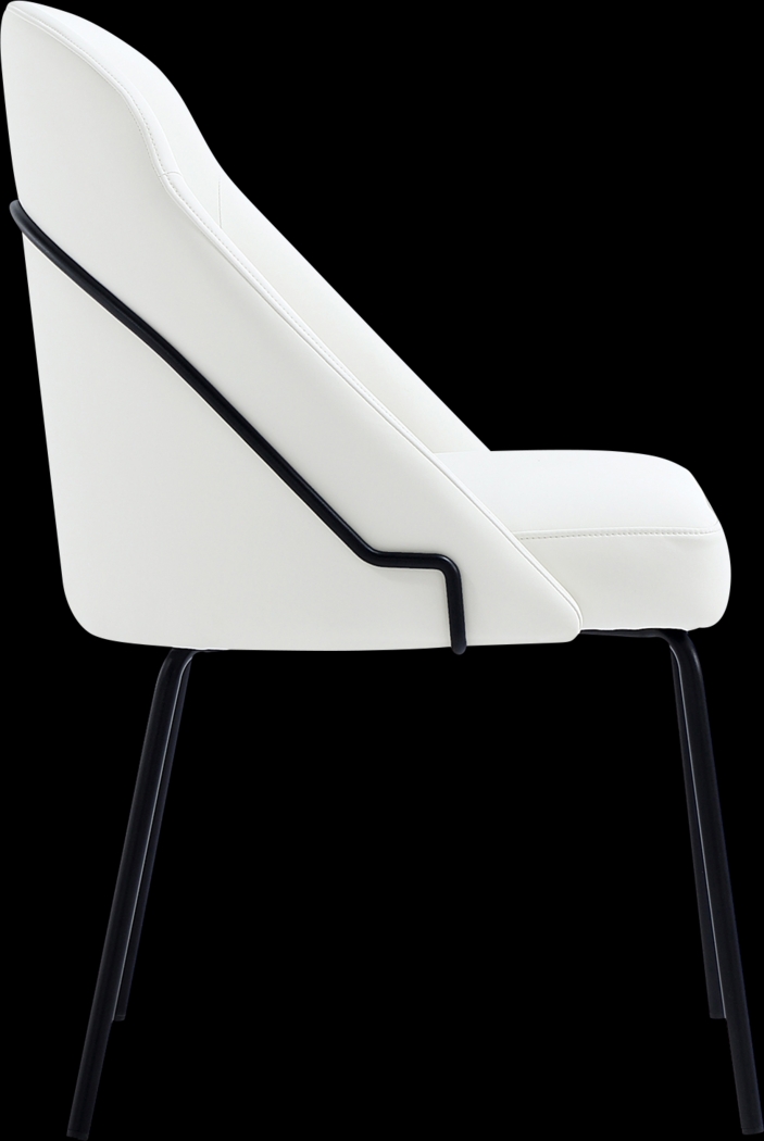 Acewalk I White Dining Chair - Thumbnail - Image 8