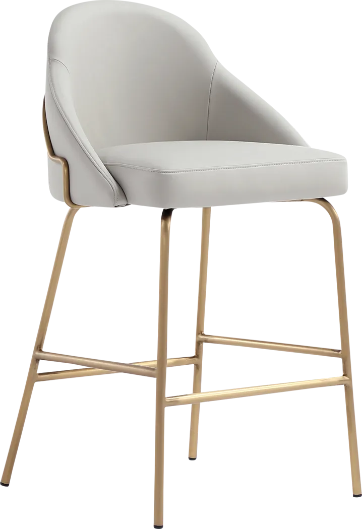 Acewalk II Gray Counter Height Stool - Thumbnail - Image 5