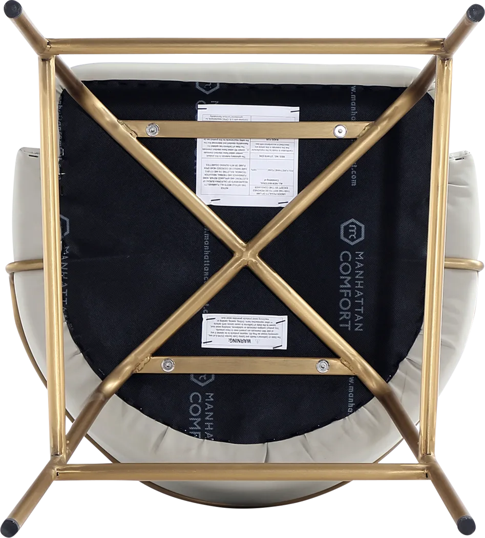 Acewalk II Gray Counter Height Stool - Thumbnail - Image 7