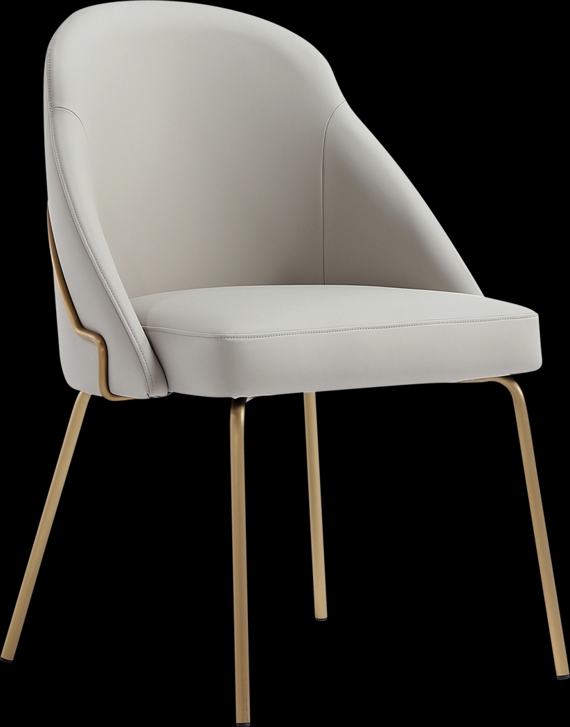 Acewalk II Gray Dining Chair - Thumbnail - Image 4
