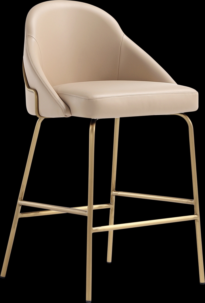 Acewalk II Tan Counter Height Stool - Thumbnail - Image 4