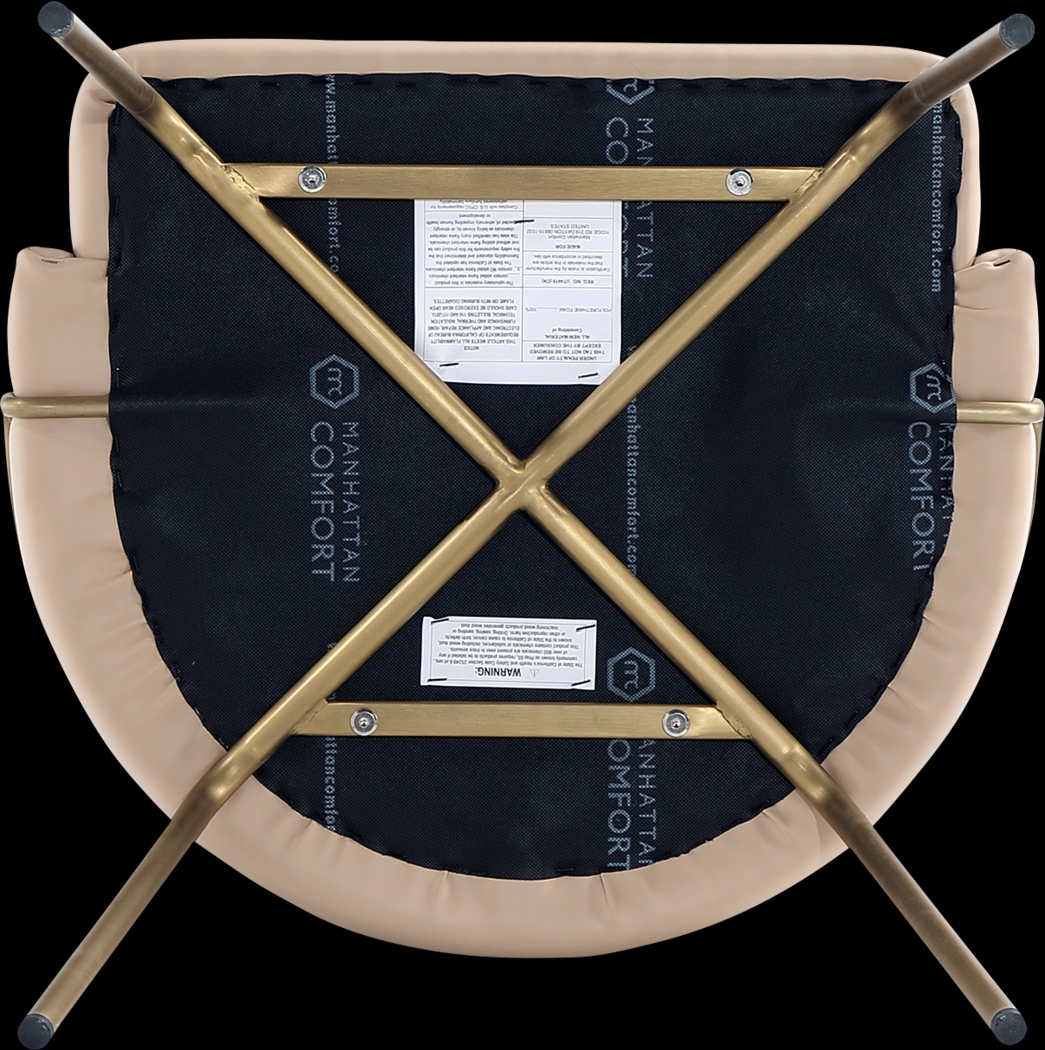 Acewalk II Tan Dining Chair - Thumbnail - Image 4