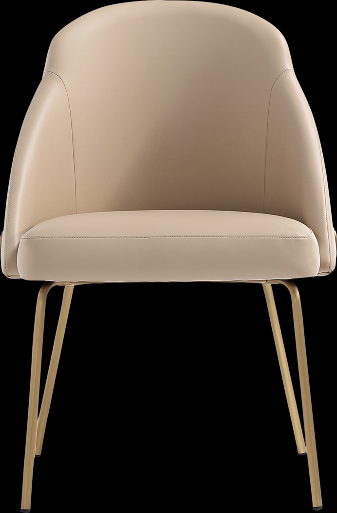 Acewalk II Tan Dining Chair - Thumbnail - Image 1