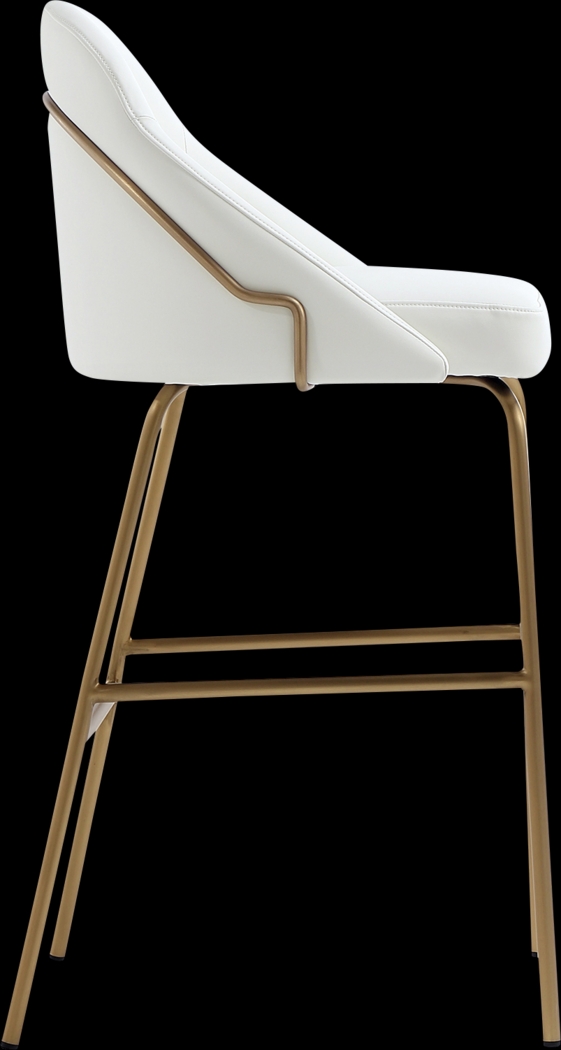 Acewalk II White Barstool - Thumbnail - Image 6