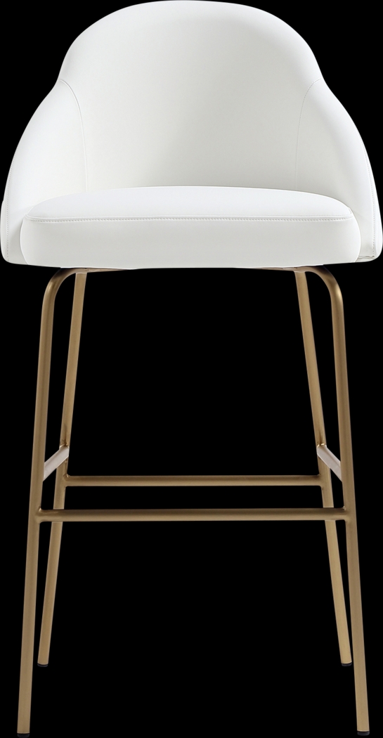 Acewalk II White Barstool - Thumbnail - Image 1