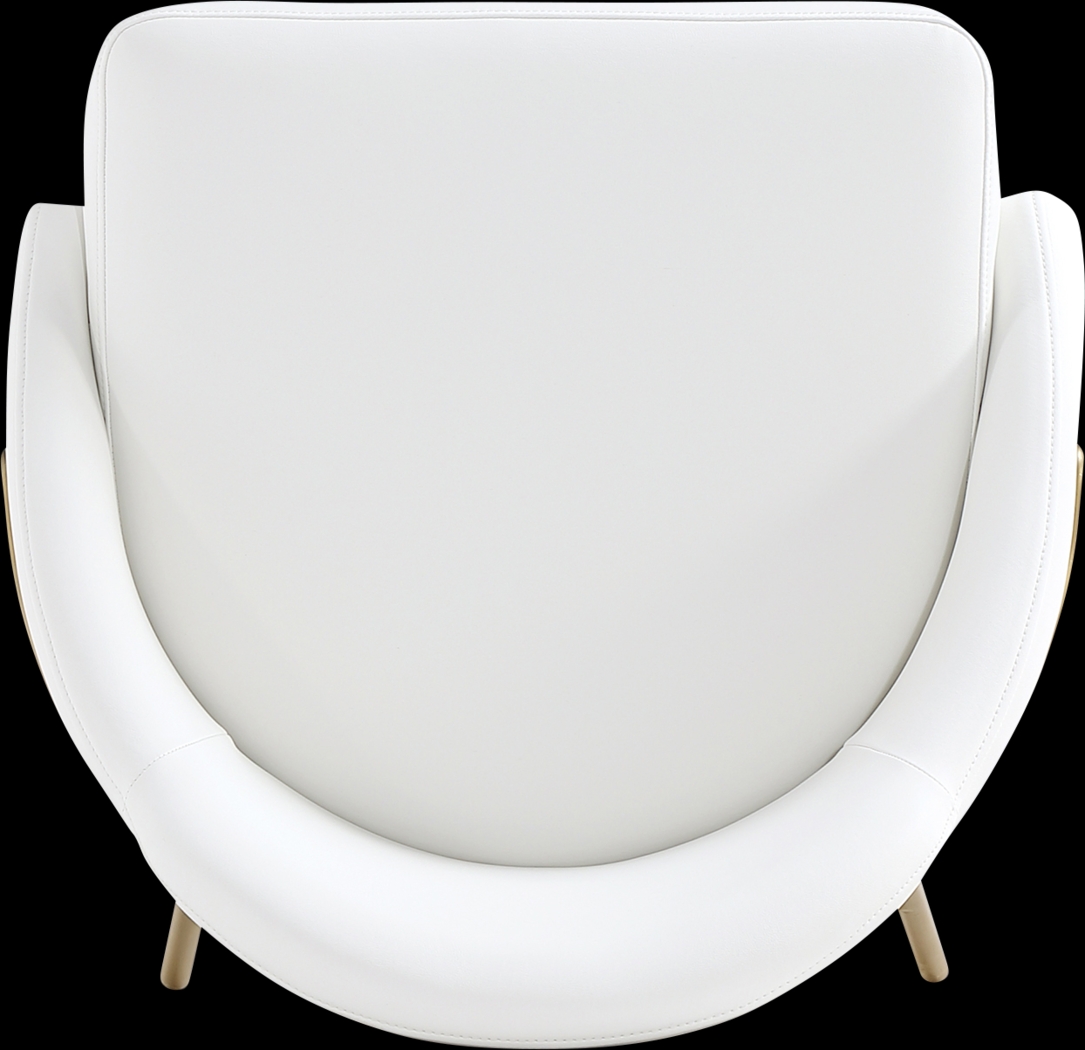 Acewalk II White Counter Height Stool - Thumbnail - Image 4