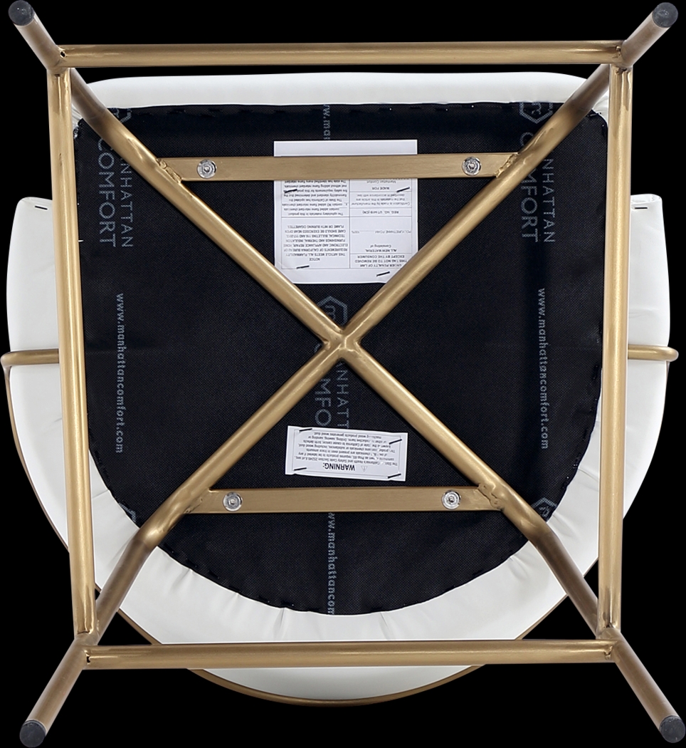 Acewalk II White Counter Height Stool - Thumbnail - Image 6