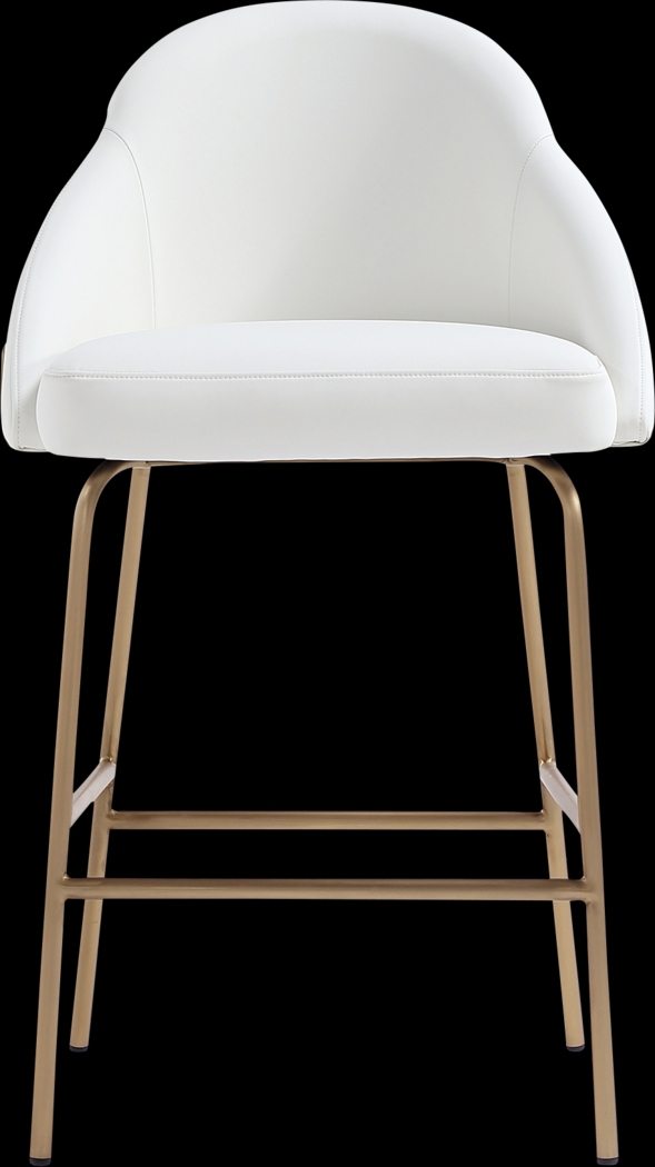 Acewalk II White Counter Height Stool - Thumbnail - Image 1