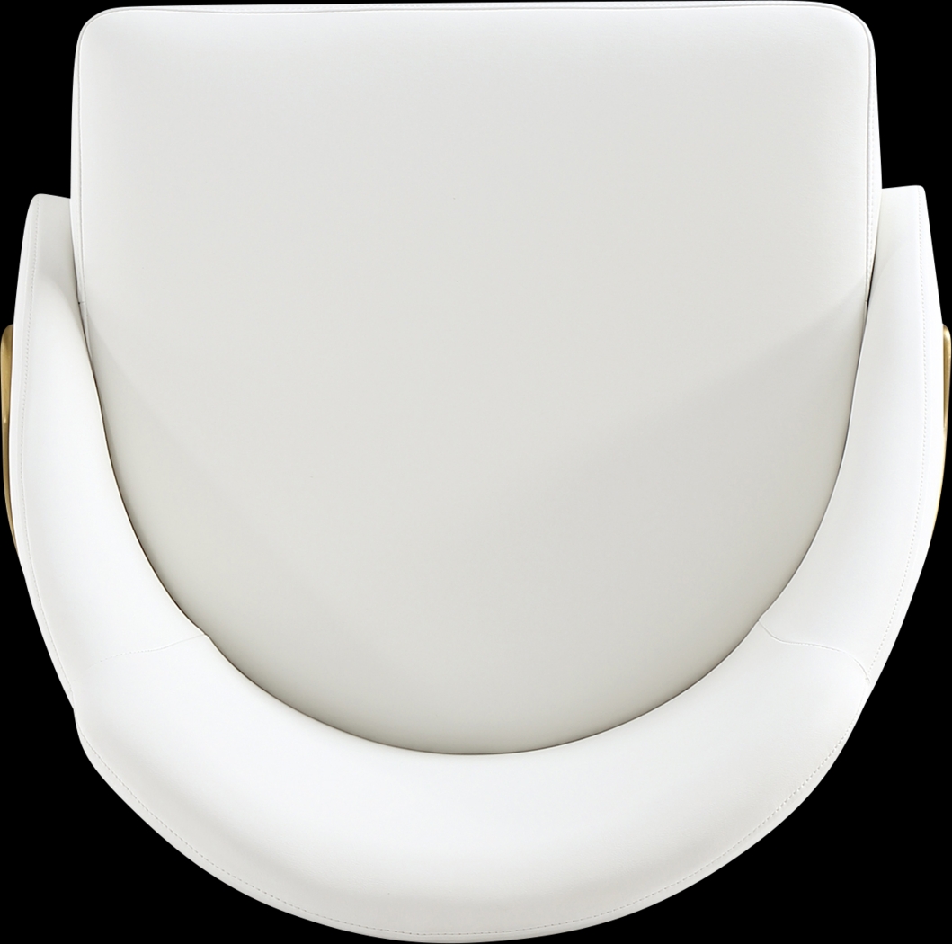 Acewalk II White Dining Chair - Thumbnail - Image 3