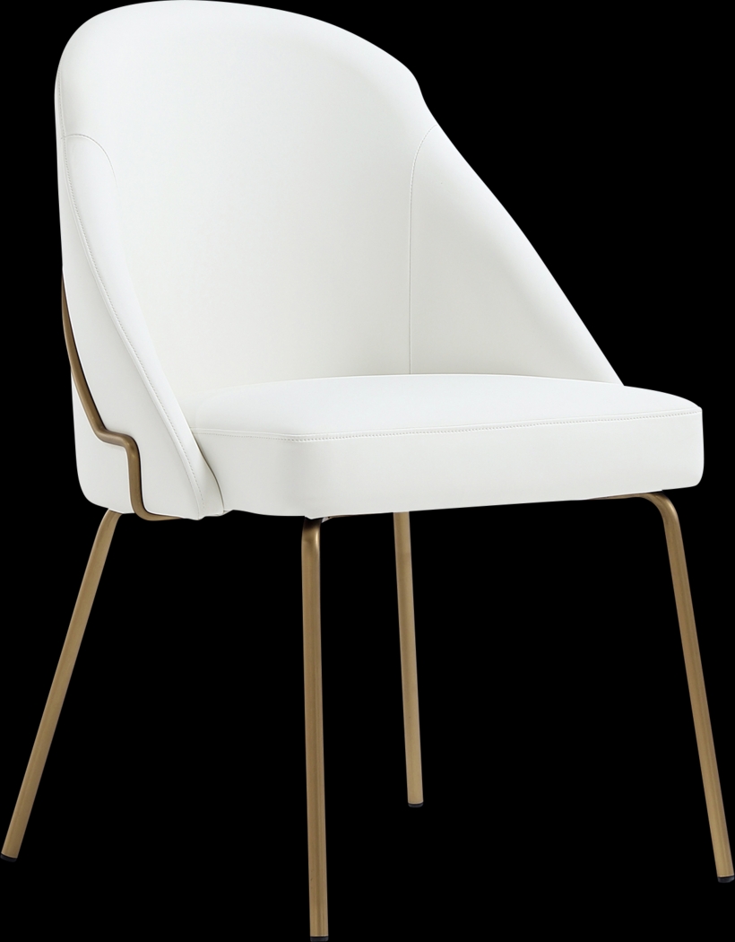 Acewalk II White Dining Chair - Thumbnail - Image 4