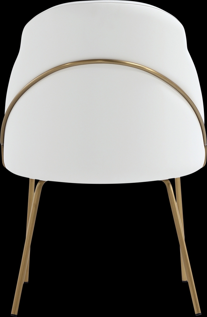 Acewalk II White Dining Chair - Thumbnail - Image 5