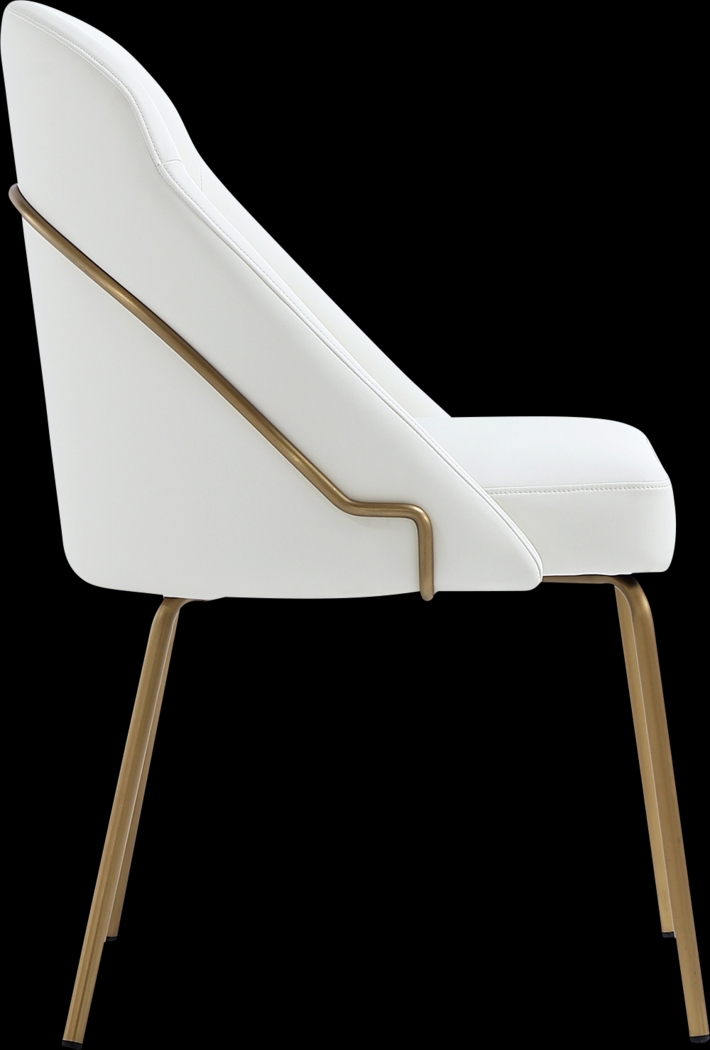 Acewalk II White Dining Chair - Thumbnail - Image 6