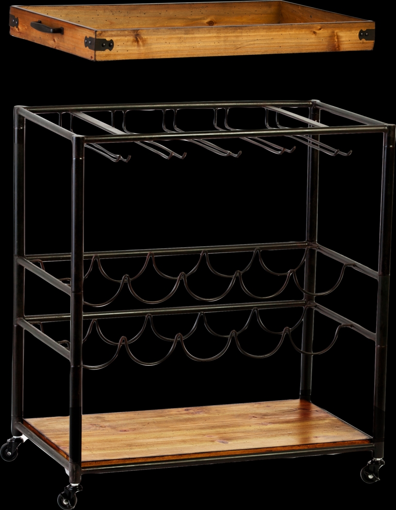 Acewares Natural Bar Cart - Thumbnail - Image 5