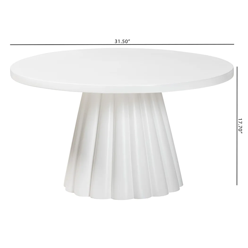 Aceworld White Cocktail Table - Thumbnail - Image 5