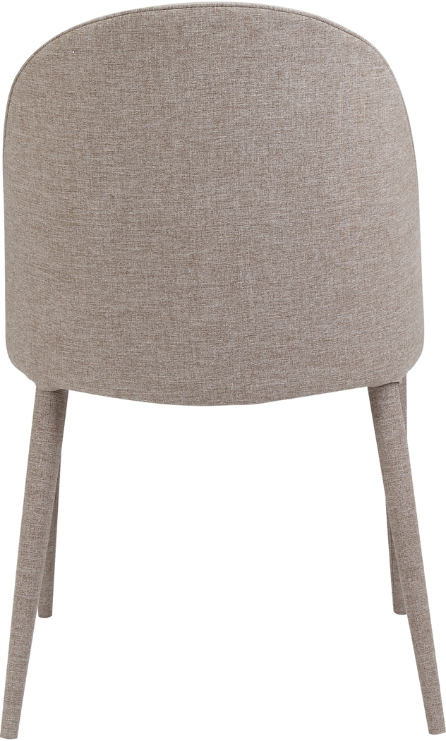 Acfold I Beige Side Chair, Set of 2 - Thumbnail - Image 4