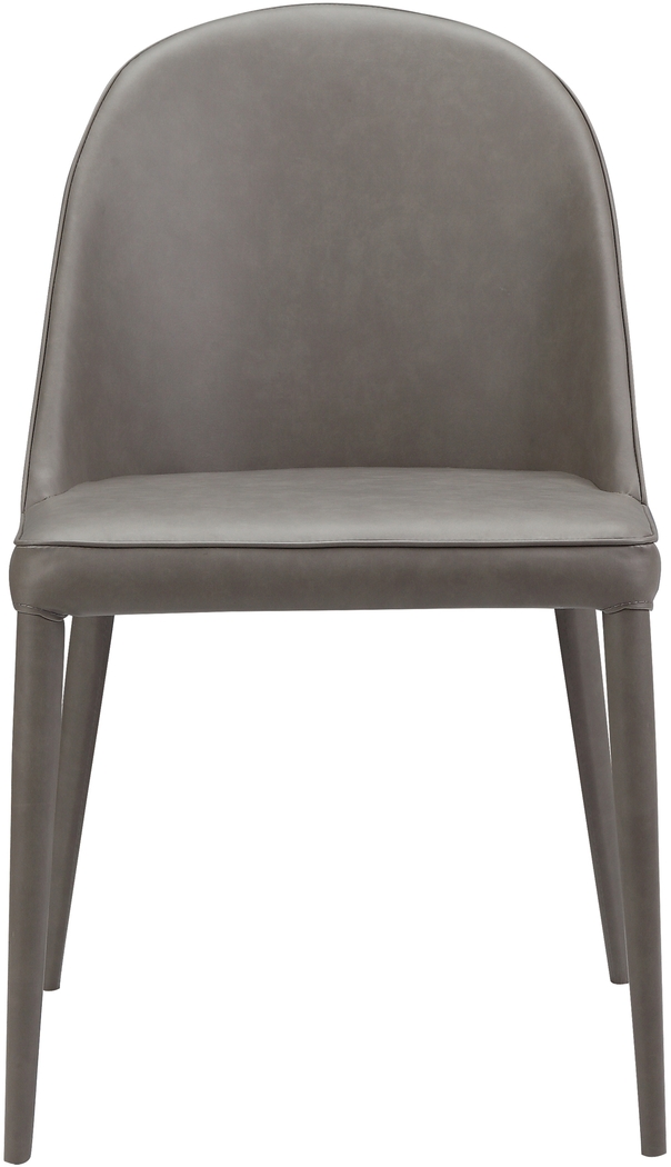 Acfold II Gray Side Chair, Set of 2 - Thumbnail - Image 2