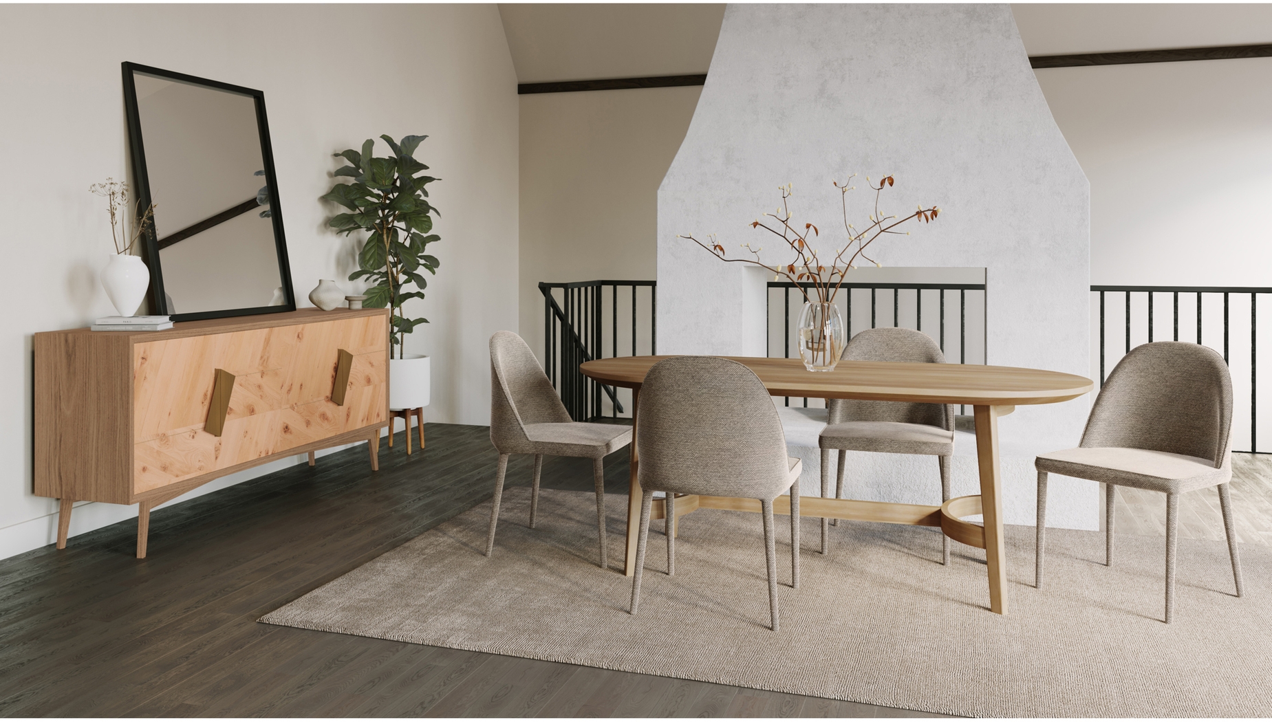 Acfold II Gray Side Chair, Set of 2 - Thumbnail - Image 6