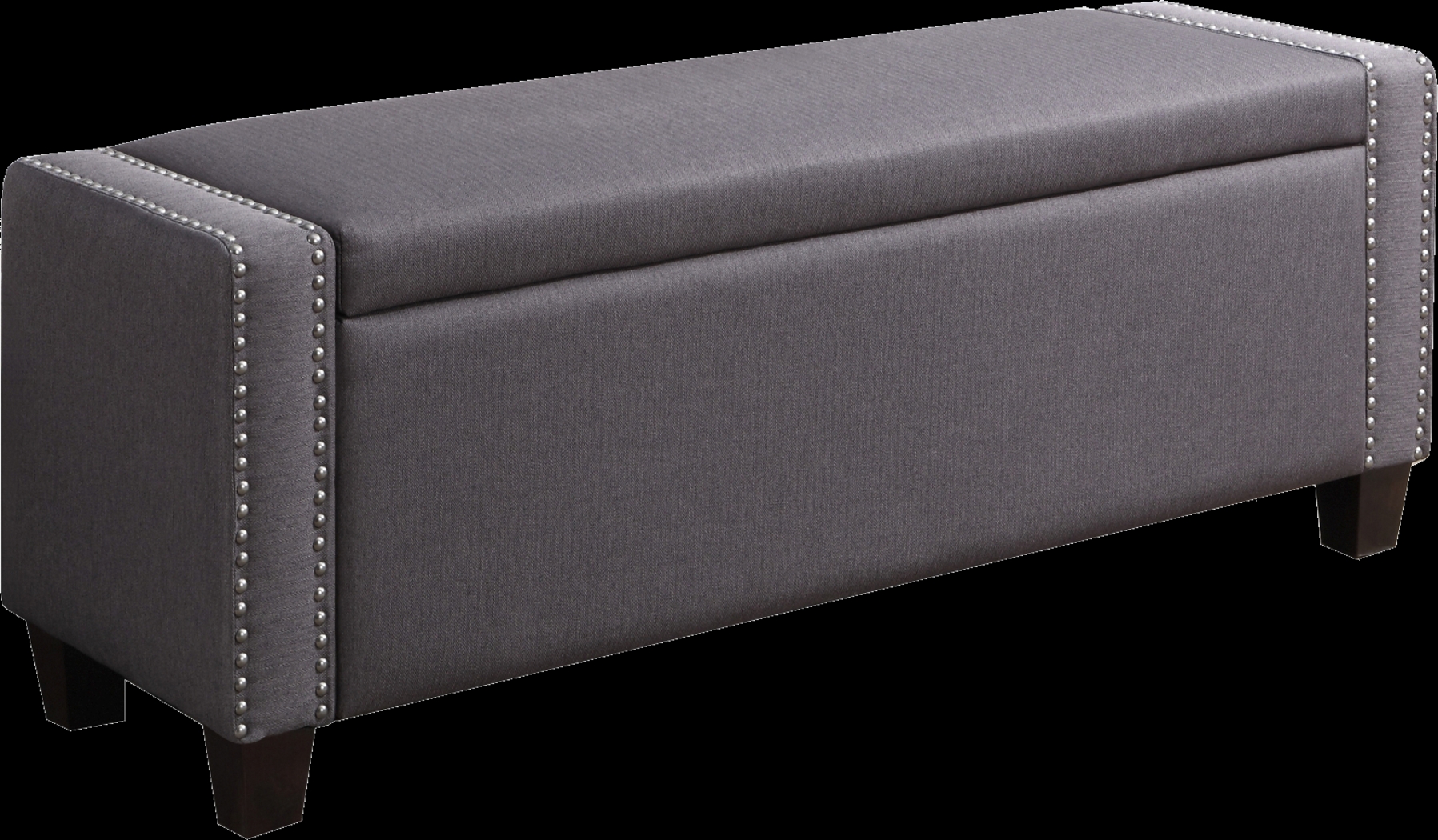 Achelle Slate Storage Bench - Thumbnail - Image 1