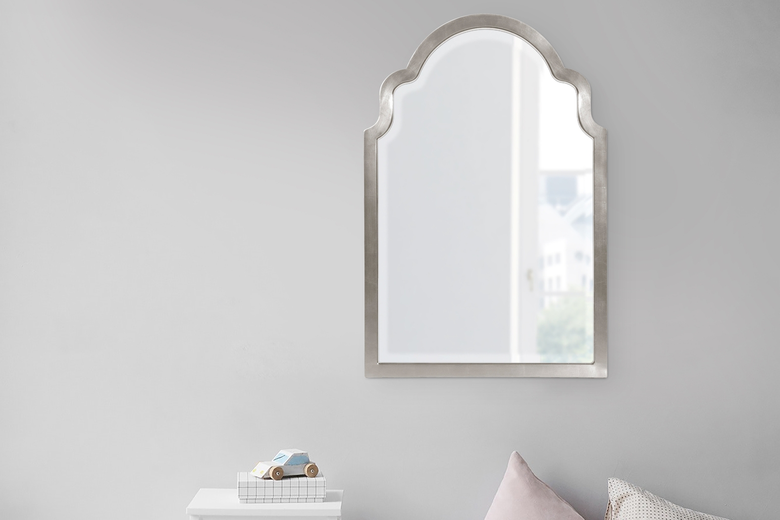 Achira Silver Mirror - Thumbnail - Image 3