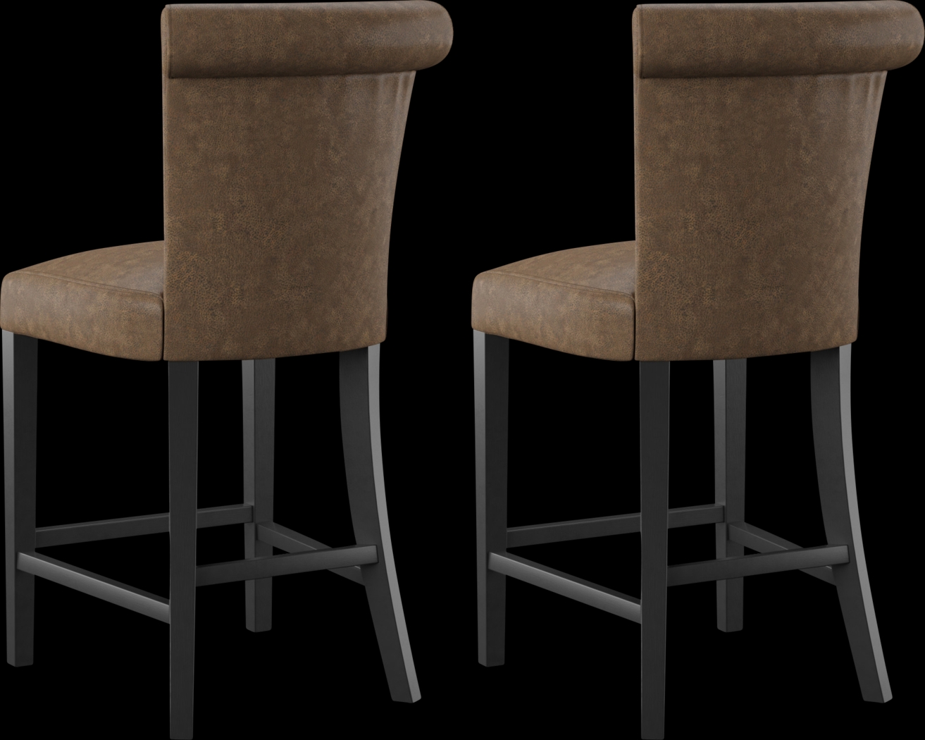 Ackerson Way Brown Counter Height Stool, Set of 2 - Thumbnail - Image 3