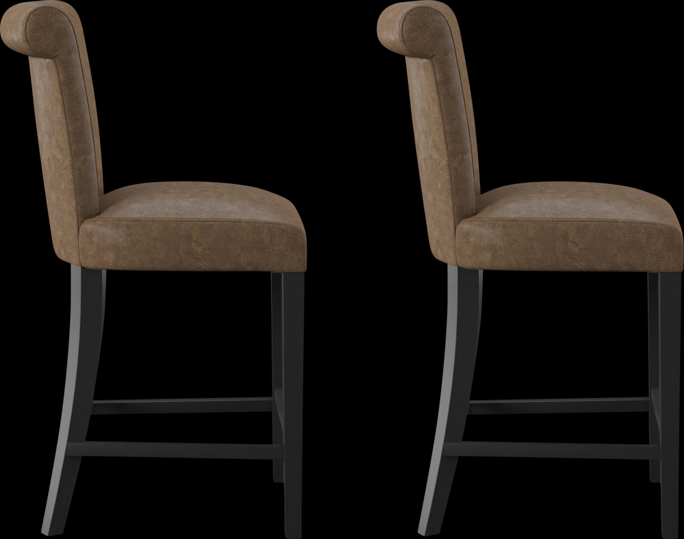 Ackerson Way Brown Counter Height Stool, Set of 2 - Thumbnail - Image 4